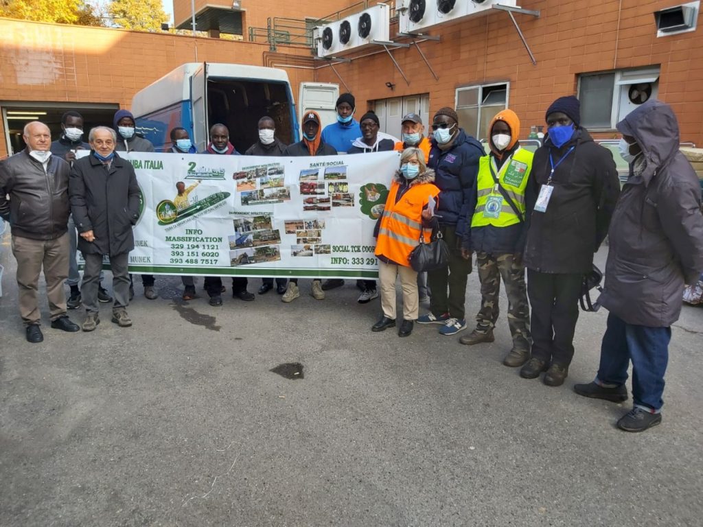 Materiali sanitari per il Senegal grazie ad Ausl e Auser Ziano